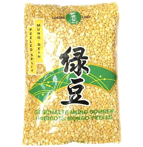 [30188] GOLDEN CHEF 去皮绿豆 400g | GOLDEN CHEF Peeled Split Mung Bean 400g