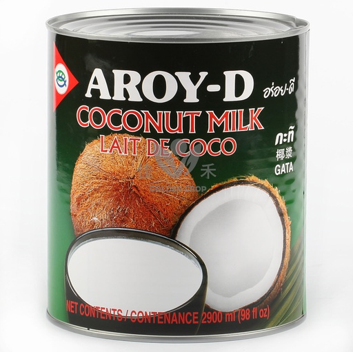 [40012] Aroy-D 椰浆 2900ml*6 [箱] | Aroy-D Coconut Milk 2900ml*6 [CTN]