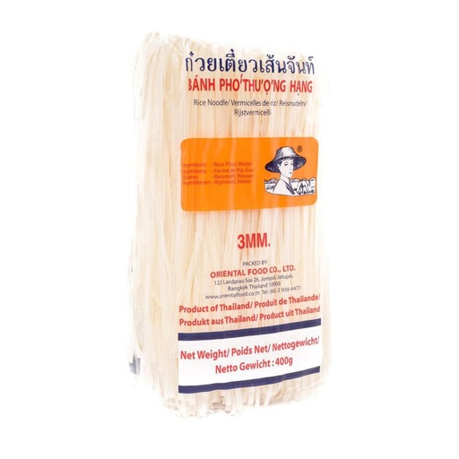 [30691] Farmer Rice Sticks (Straight) 3mm 400g | Farmer 河粉 (3mm) 400g