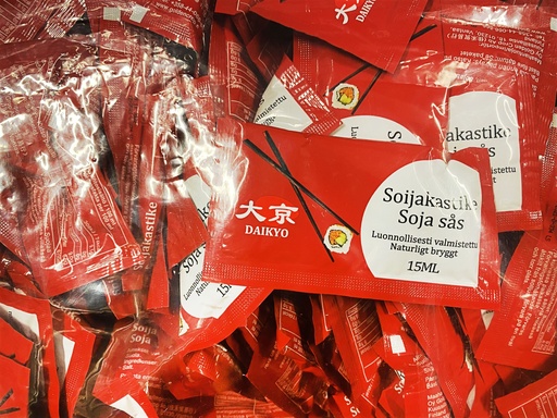 [50247] Juku Use--Soy Sauce for Take Away 10ml*600 / CTN | Juku 专用 外卖酱油 10ml*600小包/箱