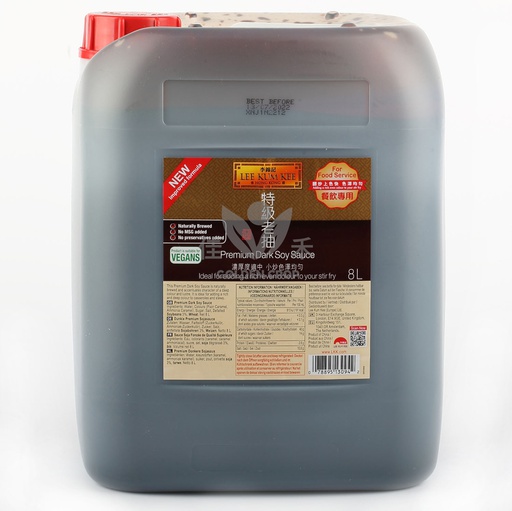 [40388] LKK premium dark soy sauce 8L | 李锦记 特级老抽/老抽王 8L