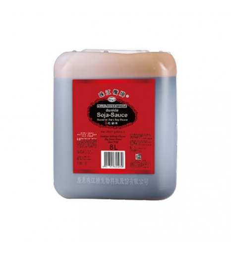 [40458] 珠江桥 特级老抽 8L | Pearl River Bridge Brand Superior Dark Soy Sauce 8L