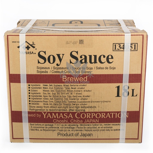 [50159] Yamasa 日式酱油 18L / 箱 | Yamasa Soy Sauce 18L