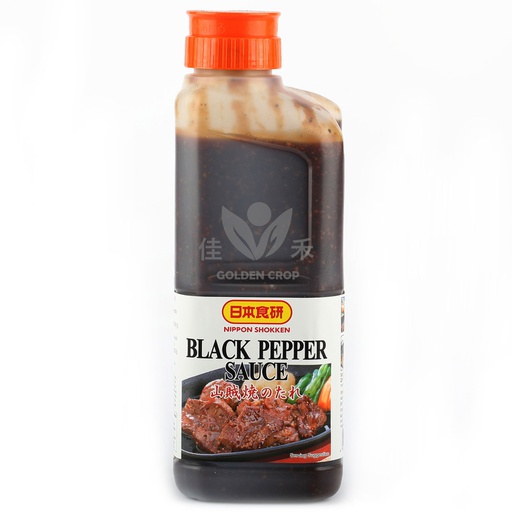 [50109] 日本食研 黑椒汁 2kg(山贼烧) | NS Black Pepper Sauce 2kg