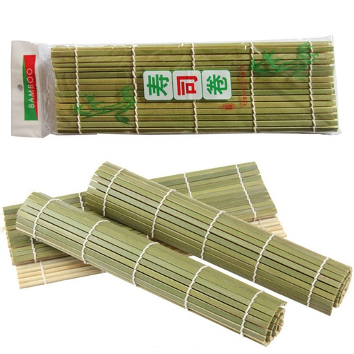 [50146] Green Sushi Mat 24x24cm | 青皮 寿司卷 24x24cm