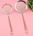 14 cm Fine Mesh Skimmer (Oil Strainer) with Stainless Steel Handle / pc | 14cm（油捞）密集细网不锈钢柄笊篱 / 个