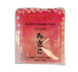 [50265] MISAKO Sushi Ginger Pink 90g | MISAKO 寿司姜片 粉色 90g