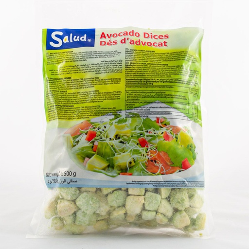 [80455] Salud Frozen Avocado Dices 500g | 冰冻 牛油果块 500g